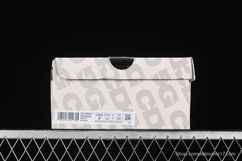 Nike Travis Scott x Fragment Design x Air Jordan 1 Low OG SP AJ1 Supreme North Face Collaboration - XZ5158-001