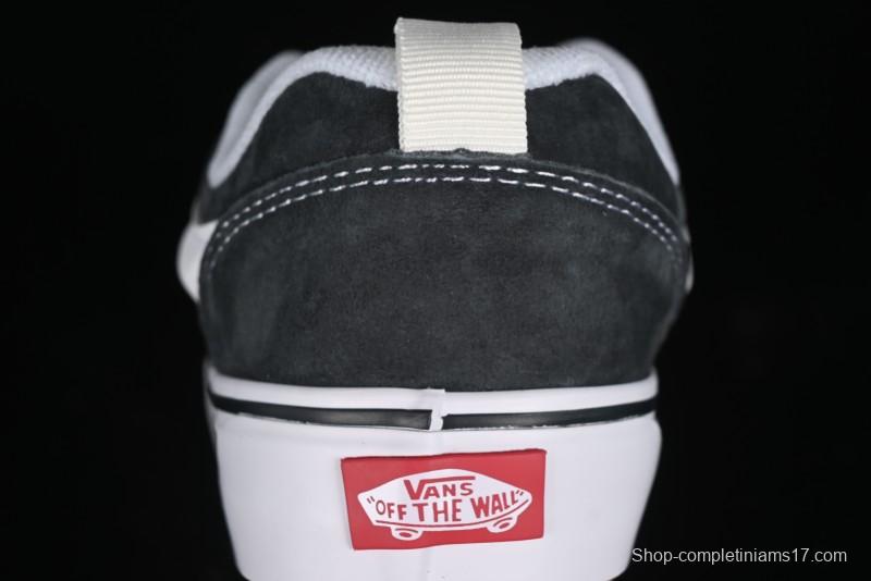 Vans Classics Knu Skool Full-Grain Leather Retro Sneakers - VN000CS0BGF