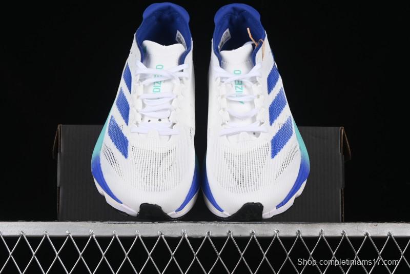 Adidas Adizero Boston 12 Junior Running Shoes with Lightstrike Pro and ENERGYROD - JR2731