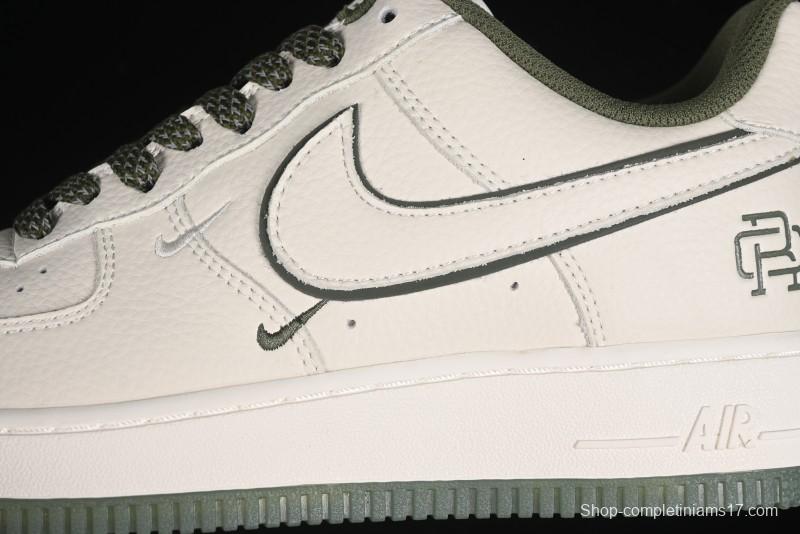 Nike Reigning Champ Air Force 1'07 Low Casual Sneakers with 3M Reflective Custom Leather - RC2369-173