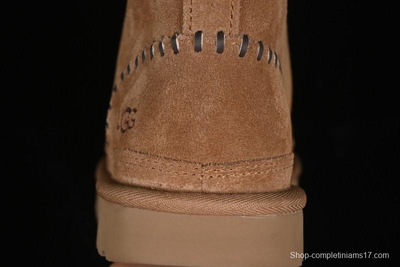 UGG Neumel Moc Ankle Boots in Chestnut Suede with Premium Comfort - 1153631