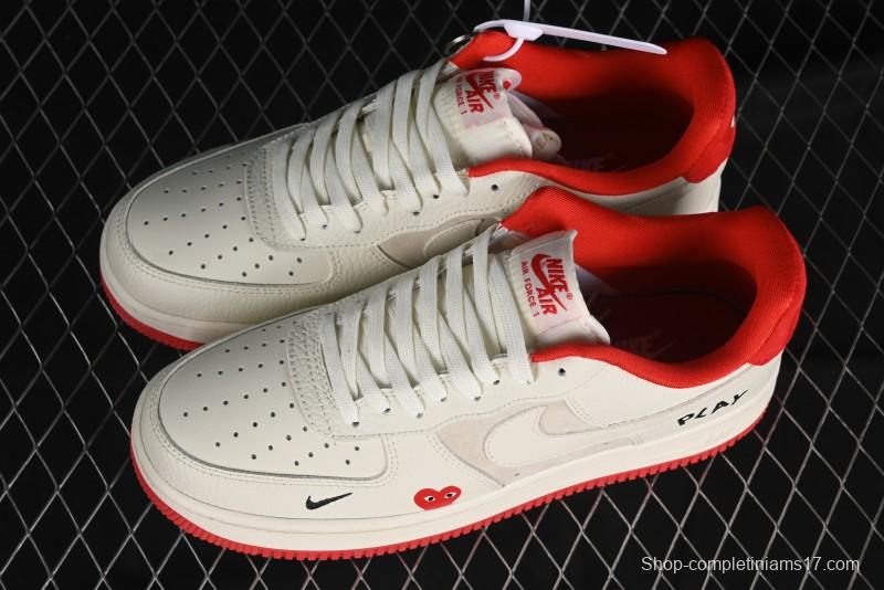 Nike Air Force 1 '07 Low CDG Play Sneakers - KK3333-003