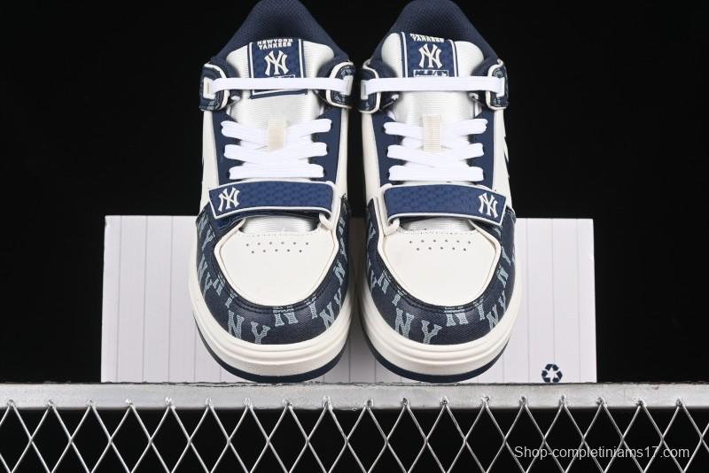 MLB Chunky Liner New York Yankees Lightweight Platform Sneakers with 6cm Height Increase - 3ASXCDN3N50NYD