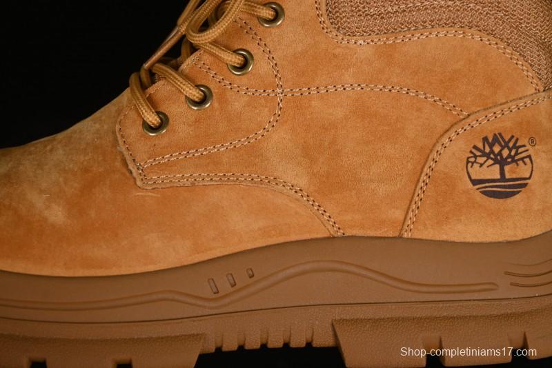 Timberland Outdoor Mid-Top Casual Martin Boots with Anti-Odor & Anti-Bacterial Insole - TB10085YELLOW