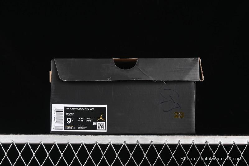 Nike Air Jordan Legacy 312 Low Sneakers with Velcro Strap and Triple Design - HV1811-101
