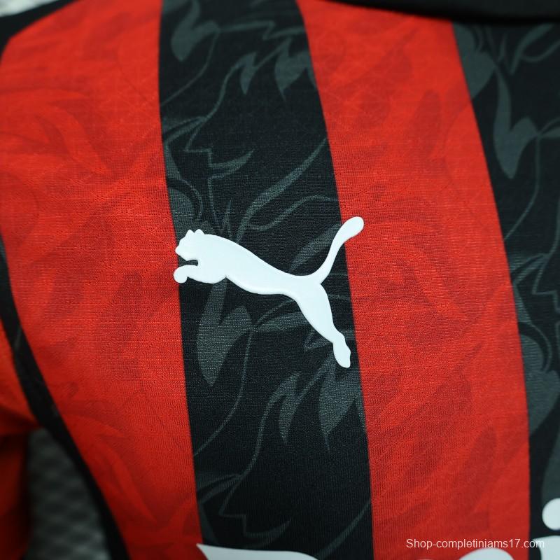 Player Version 25/26 AC Milan Home Jersey