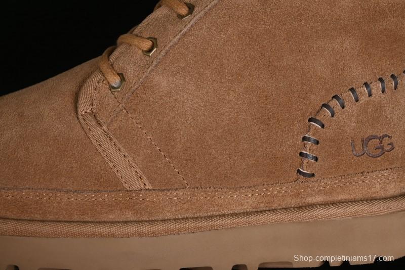 UGG Neumel Moc Ankle Boots in Chestnut Suede with Premium Comfort - 1153631
