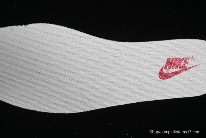 Nike SB Dunk Low Comme des Garçons Collaboration - Pigskin White Swoosh Anniversary Custom Low-Top Casual Skate Shoes - KK1333-004