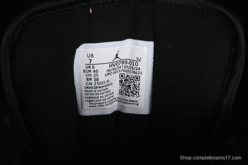 Nike Air Jordan 1 Mid Basketball Shoes White Black Silver - HV0789-010