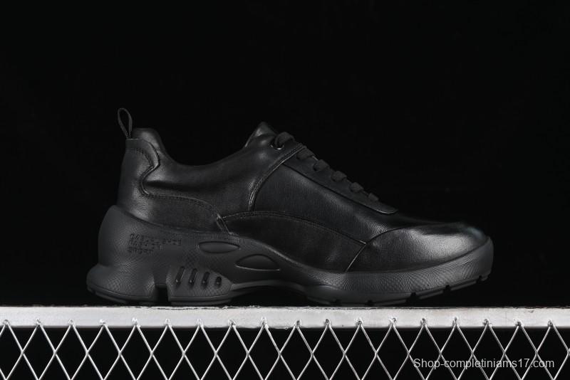 ECCO BIOM C Series Breathable Lightweight Anti-Slip Cushioned Leather Running Shoes - 88251701001