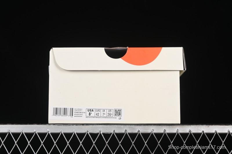 Nike Air Jordan 1 Low OG SP Travis Scott x Fragment Design Collaboration Sneakers - CH6336-014