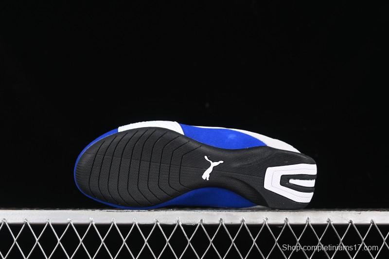 Puma Sparco Future Round Toe Lace-Up Leather Fabric Low-Top Lifestyle Casual Shoes - 307936-02