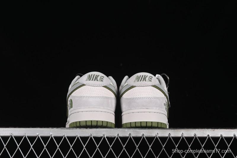Nike Dunk Low The North Face CDG Collaboration - Green Label SB Low-Top Skate Shoes - DQ1098-397