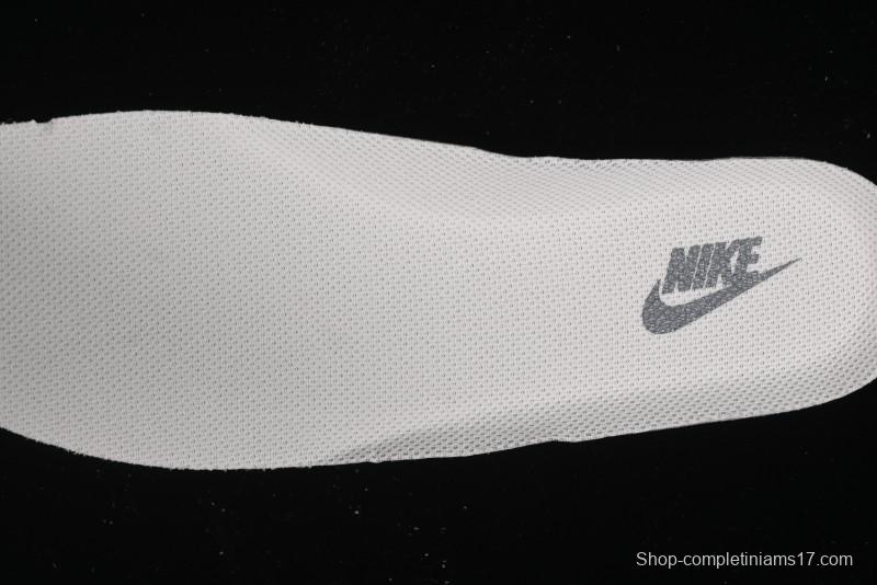 Nike Air Force 1 '07 Low Supreme Collaboration - Red Stitch Grey Sole Casual Sneakers - SJ1198-600