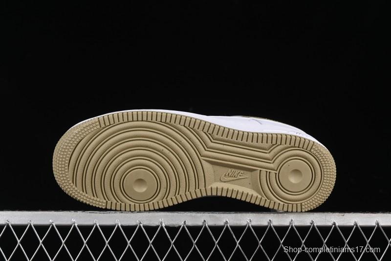 Nike Air Force 1'07 Low Casual Sneakers with Full-Length Air Cushion - FJ4146-110