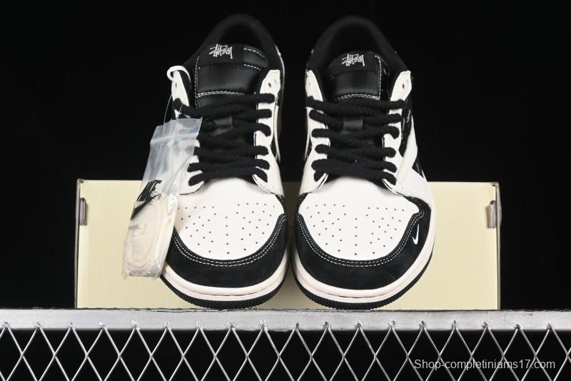 Nike Travis Scott x Fragment Design x Air Jordan 1 Low OG SP Sneakers - SJ2068-128