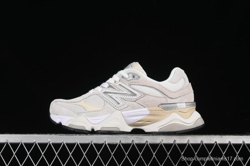 Joe Freshgoods x New Balance NB9060 Retro Casual Running Sneakers with ABZORB Cushioning - U9060WHT