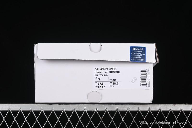 Asics Gel-Kayano 14 Running Shoes with FF BLAST PLUS Cushioning and 3D Visible GEL - 1201A457-101