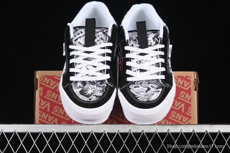 Vans Classics Knu Skool Retro Skate Shoes with Enlarged Toe and Thickened Tongue - VN000CZWBHJ