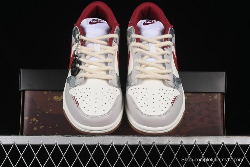 Nike Dunk Low Casual Sneakers with Chinese Style Gradient Design - FB7160-161