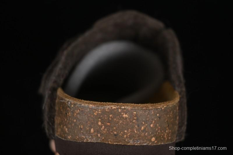 Birkenstock Half-Fur Slide Sandals with Wool Lining - G.D4