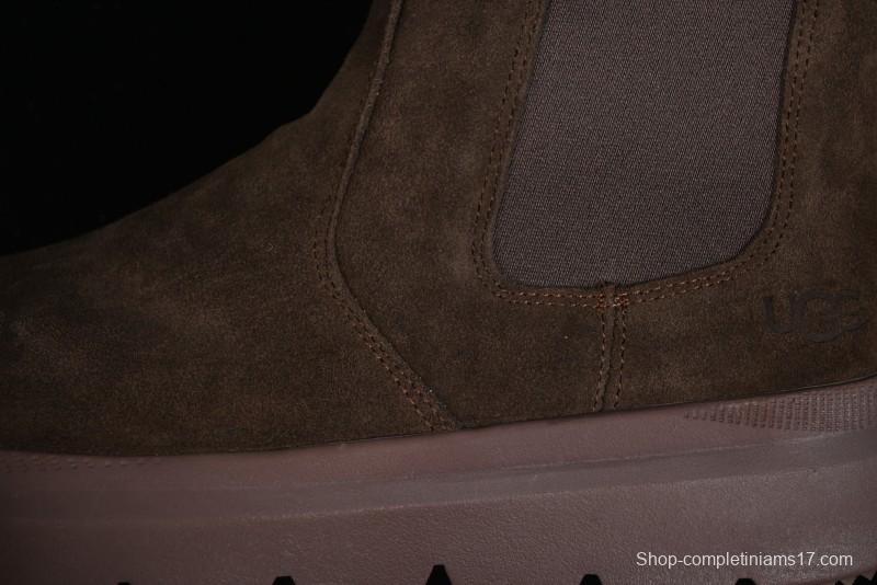 UGG Burleigh Chelsea Winter Boots for Men with Lightweight Anti-Slip Sole and Genuine Wool Leather - 1152050