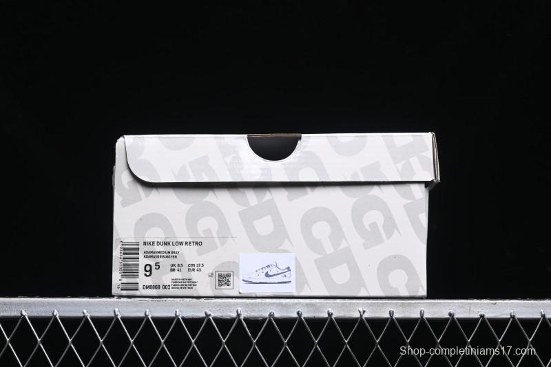 Nike SB Dunk Low The North Face Collaboration Anniversary Edition Customized Low-Top Casual Skate Shoes - DM6868-002