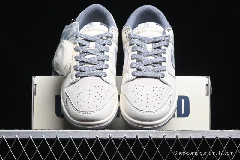 Nike SB Dunk Low UN Collaboration - Beige Grey Line Grey Sole Anniversary High-End Custom Low-Top Casual Skate Shoes - BB7518-003