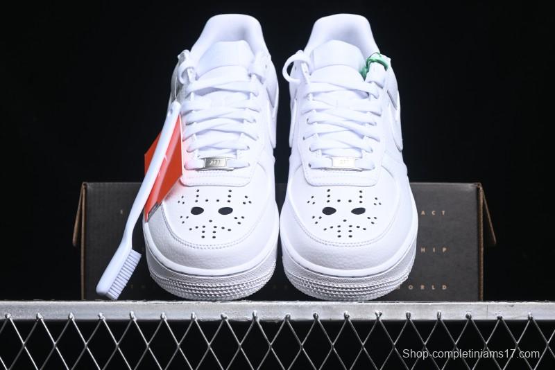 Nike Air Force 1 '07 Low Casual Sneakers with Full-Length Air Cushion - IB4025-100