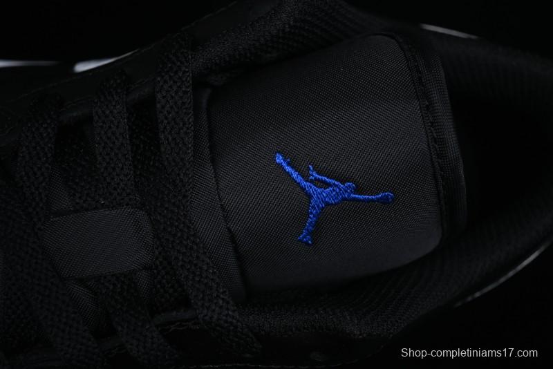 Nike Air Jordan 1 Low Retro Basketball Shoes Black Blue - 553558-042