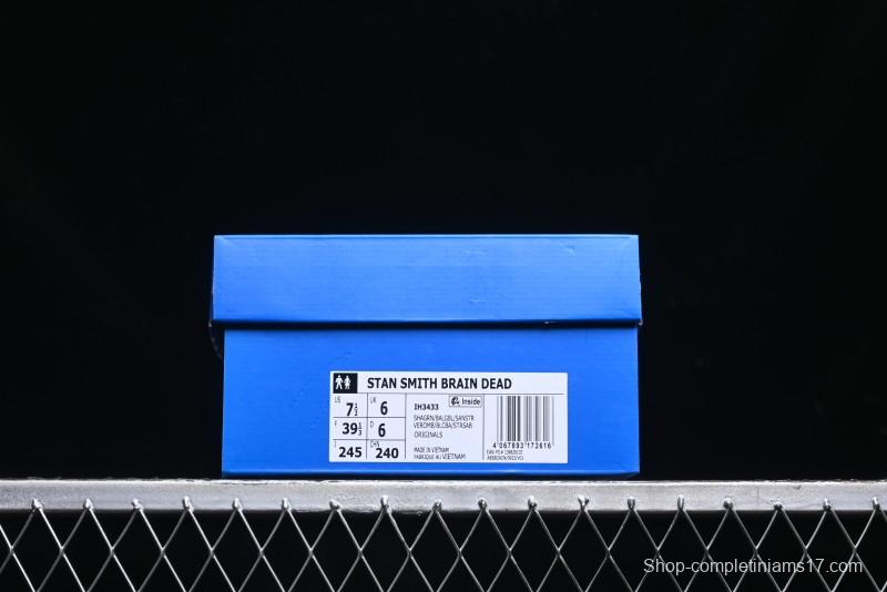 Adidas Brain Dead x Ad Originals Stan Smith Samba Casual Sneakers - IH3433