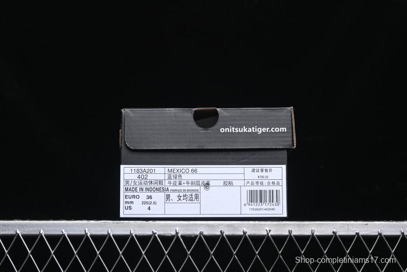 Onitsuka Tiger Mexico 66 Low-Top Leather Running Shoes - 1183A201-402