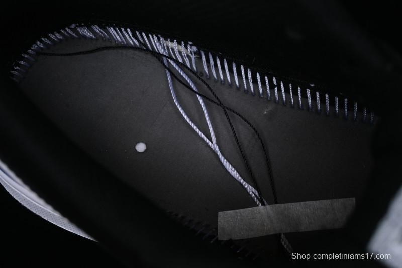 Nike Air Jordan 1 Low Retro Basketball Shoes Black Blue - 553558-042