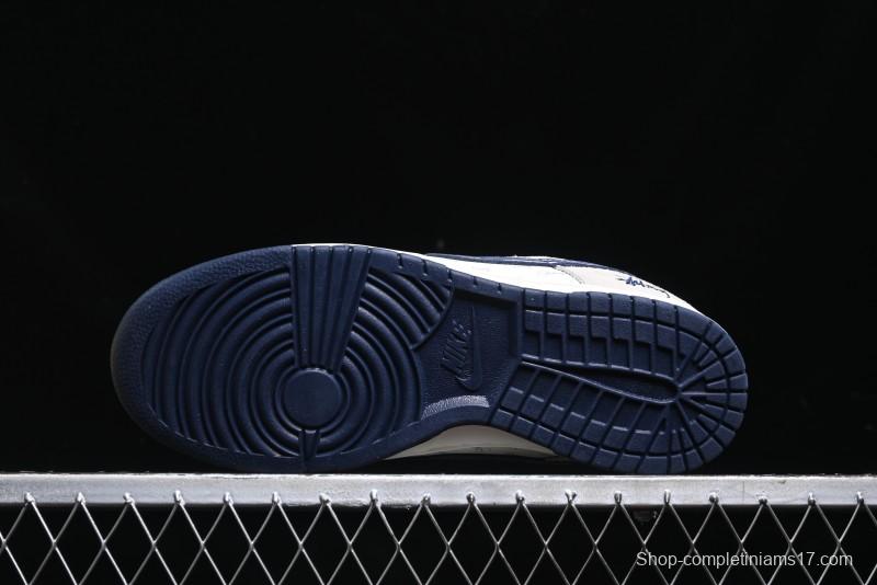 Nike SB Dunk Low Stussy Anniversary Custom Low-Top Casual Skate Shoes - FC1688-197