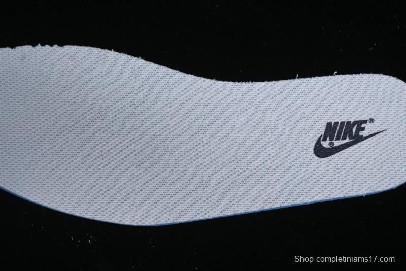 Nike Travis Scott x Fragment Design x Air Jordan 1 Low OG SP AJ1 Supreme Collaboration - Blue White Colorway Low Top Casual Sneakers CH6336-016