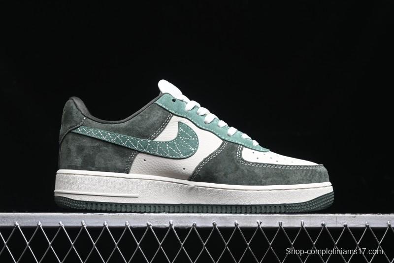 Nike Air Force 1 '07 Low Gucci Collaboration Jade Green Flywire Low-Top Casual Sneakers - KK1988-026