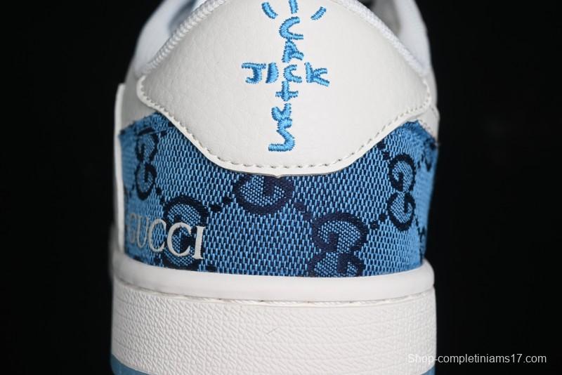 Nike Travis Scott x Fragment Design x Air Jordan 1 Low OG SP AJ1 Retro Sneakers - XZ1658-001