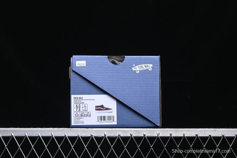 Vans Sk8-Mid Reissue 83 Premium Suede Retro Skate Shoes - VN000CQQDMV