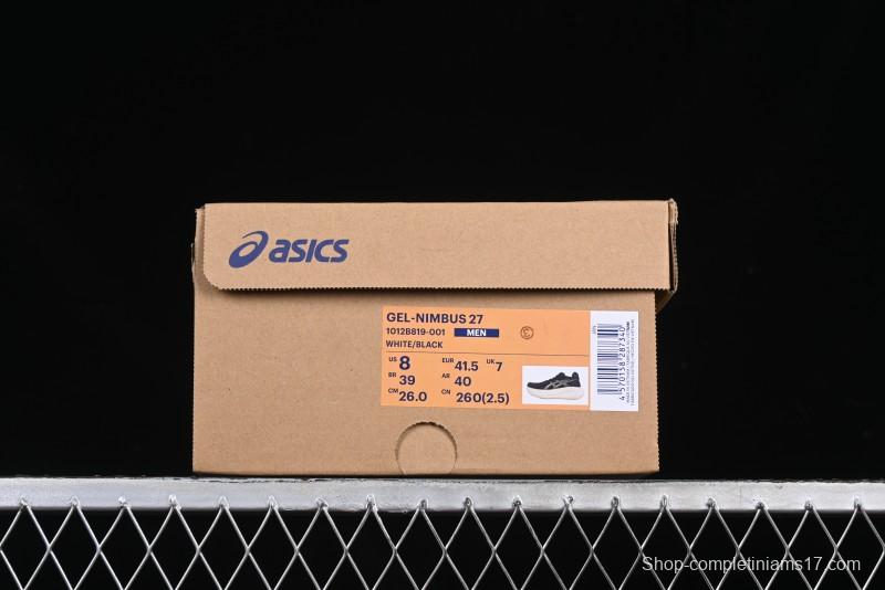 Asics Gel-Nimbus 27 Retro Breathable Casual Shoes with Cushioning for Men - 1012B819-001