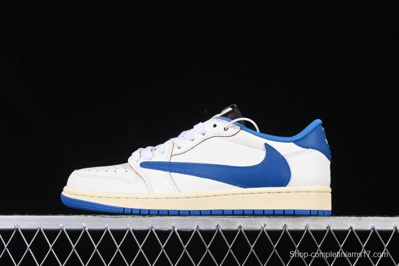 Nike Travis Scott x Air Jordan 1 Low OG Retro Sneakers - DM7866-104