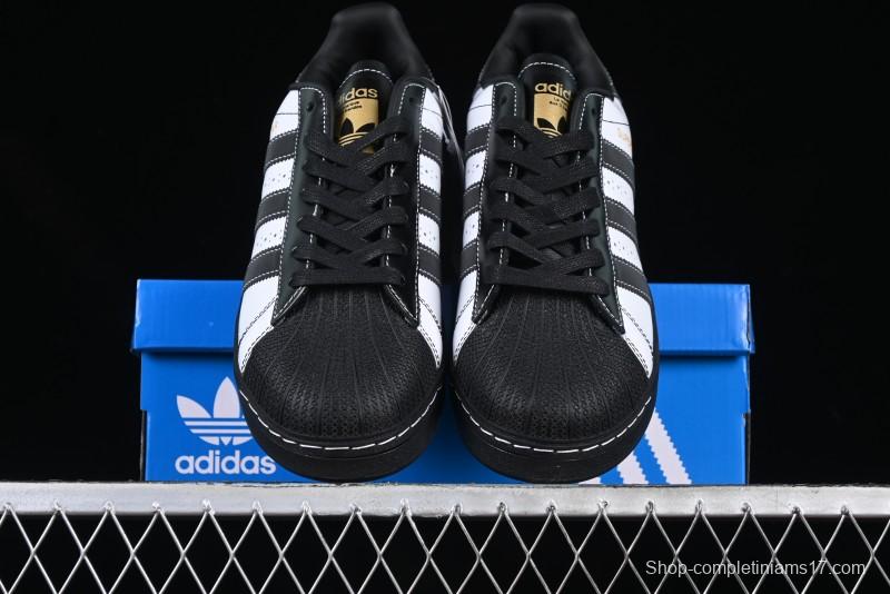 Adidas Originals Superstar XLG Casual Sneakers with Shell Toe and Thick Sole - IE8409