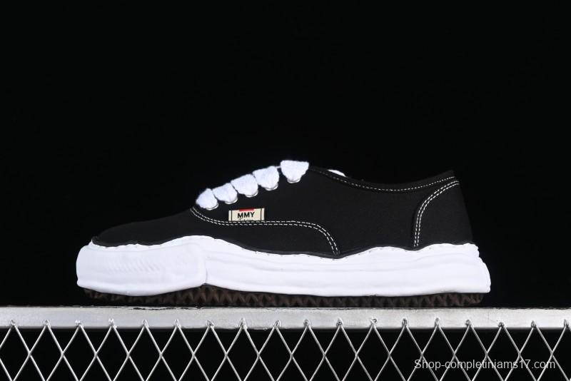 Wayne Original Sole Leather Low Sneaker with Deconstructed Ice Cream Sole - W.E5