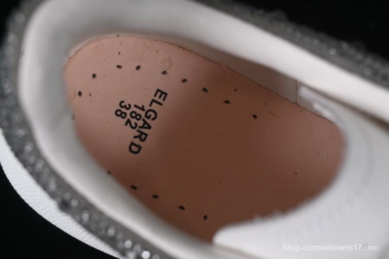 Alexander McQueen Oversized Sneakers with White Rhinestones - D.E5