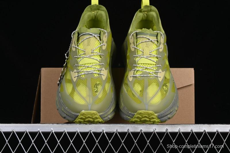 HOKA ONE ONE Satisfy Running Mafate Trail Low Top Cushioned Outdoor Hiking Shoes - 1157050 SLFR