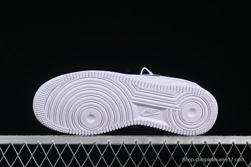 Nike Air Force 1 '07 Low Casual Sneakers with Full-Length Air Cushion - FJ4146-112