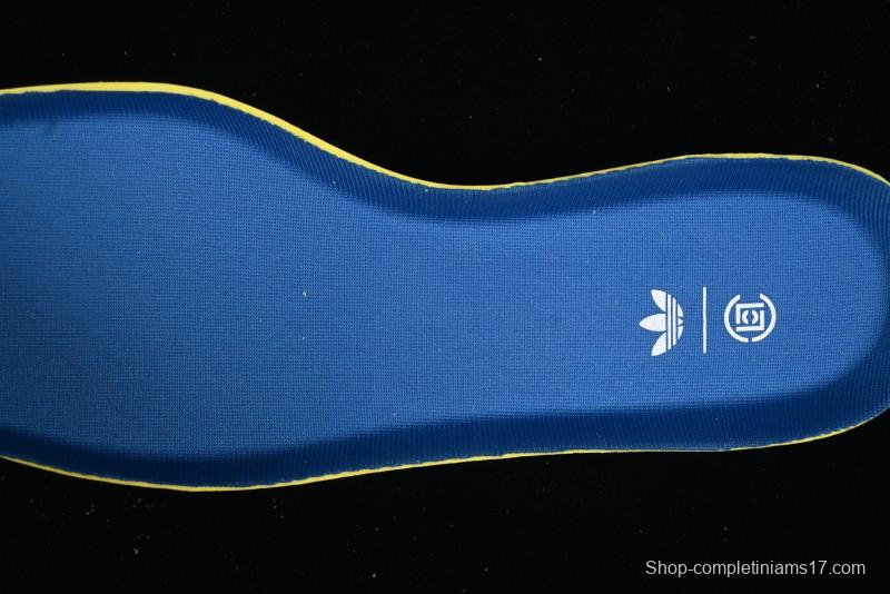 Adidas Clot x Originals Gazelle Indoor Retro Casual Slip-Resistant Wear-Resistant Low-Top Sneakers - IH3641