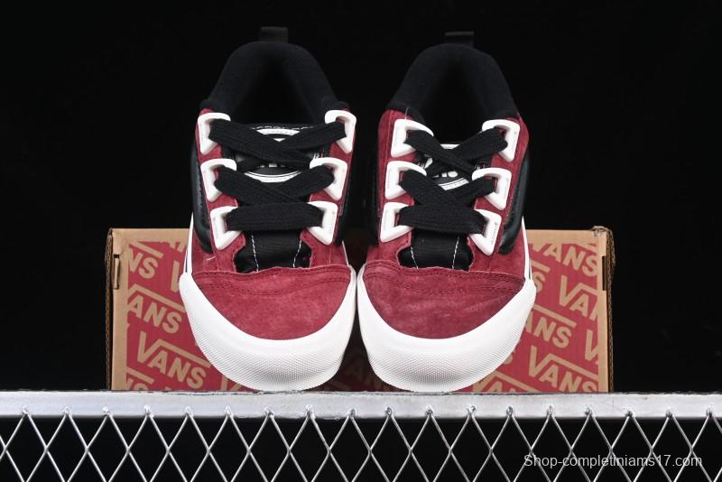 Vans Knu Skool DR Wine Red New Series Chunky Sneakers - VN000CZUVE8
