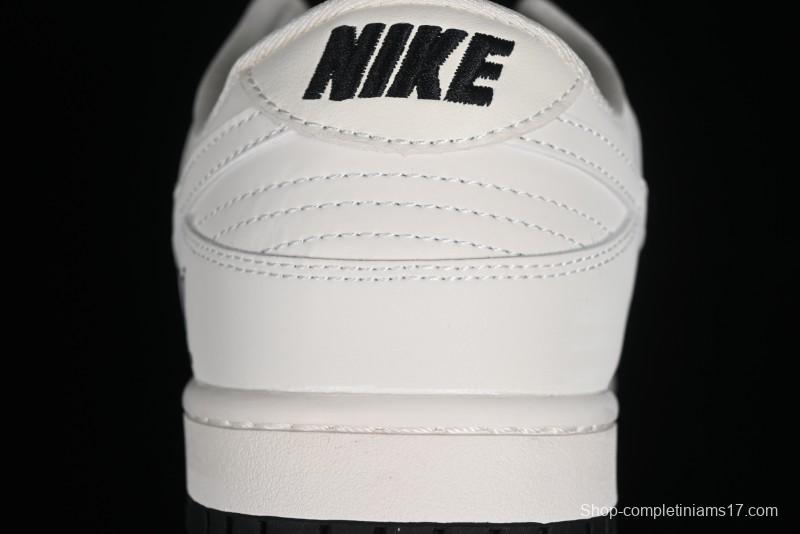 Nike SB Dunk Low LV Collaboration - Double Swoosh Beige Black Anniversary High-End Custom Low-Top Casual Sneakers - XX2025-307