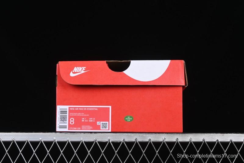 Nike Air Max 95 Retro Running Shoes with Air Cushion - CT1268-100