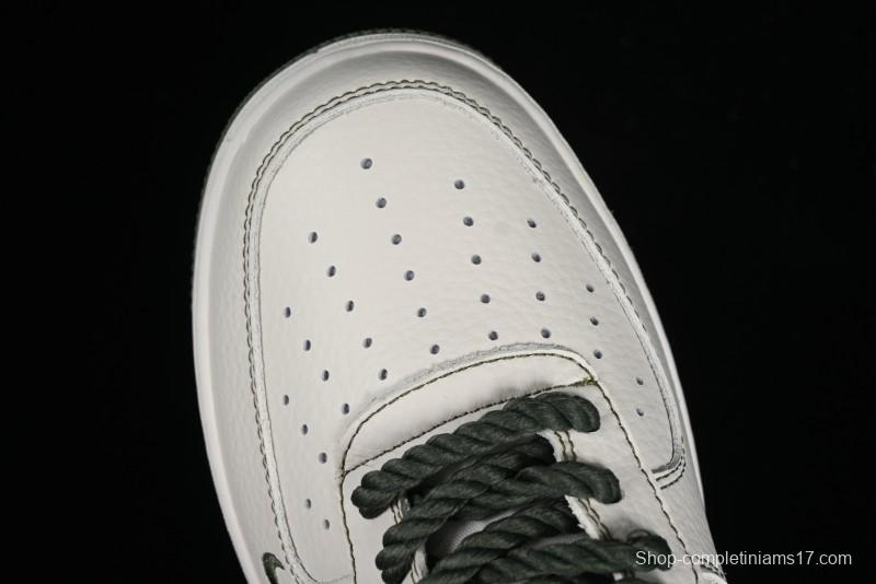 Nike Undefeated x Air Force 1'07 Low Military Green Hemp Rope Casual Sneakers - UT2023-202